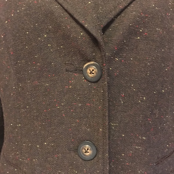 Sag Harbor Vintage New with Tag Brown Tweed Blazer - Picture 2 of 8